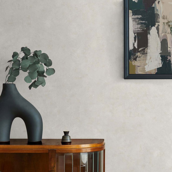 Seabrook Designs Cement Faux Everest White Wallpaper image 2 of 2