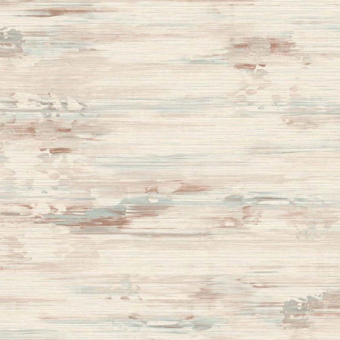 Seabrook Designs Silk Mistral Rust &amp; Seaside Wallpaper image 1 of 3