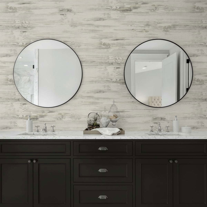 Seabrook Designs Silk Mistral Nobel Grey Wallpaper image 2 of 3