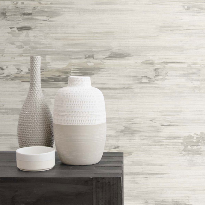 Seabrook Designs Silk Mistral Nobel Grey Wallpaper image 3 of 3
