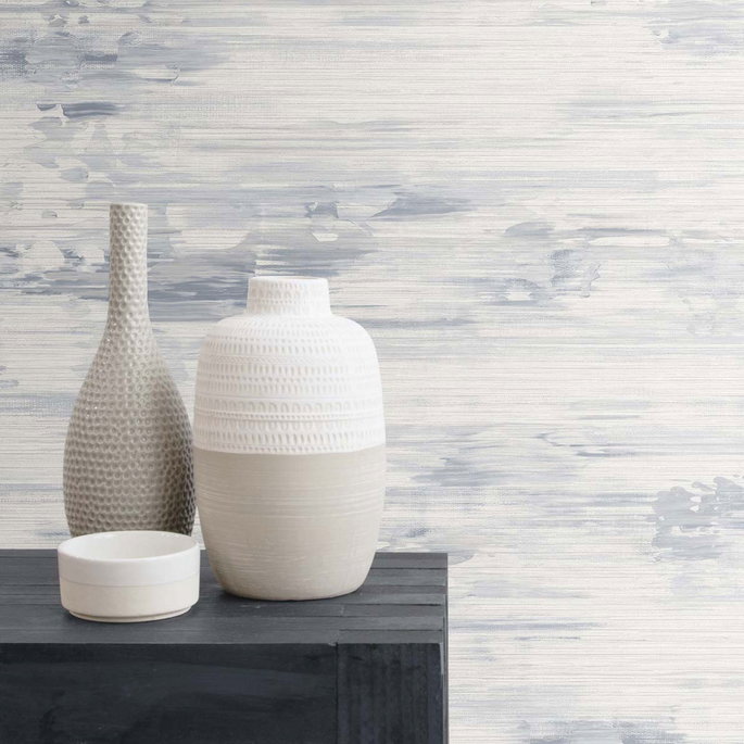 Seabrook Designs Silk Mistral Bluff Wallpaper image 3 of 3