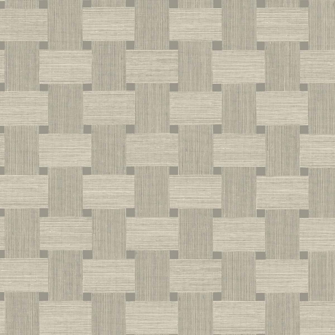 Seabrook Designs Basketweave Yerba Wallpaper image 1 of 3