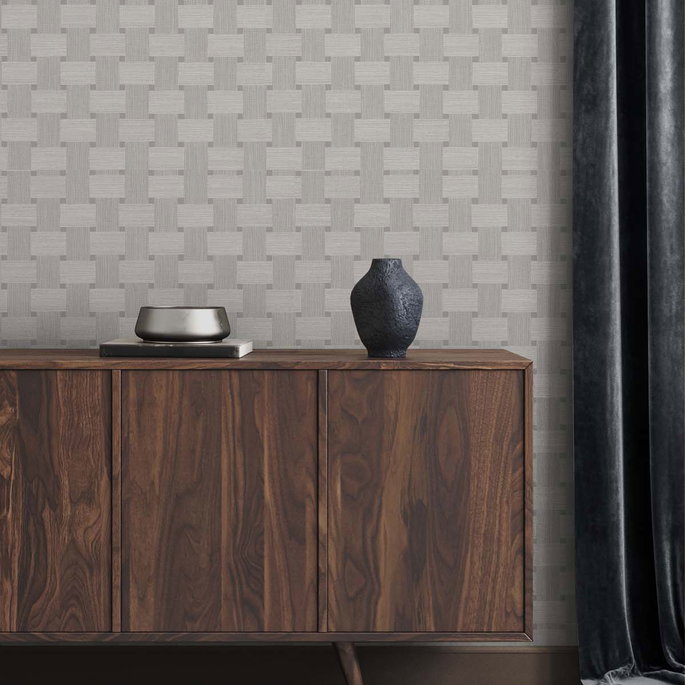 Seabrook Designs Basketweave Mirage Wallpaper image 2 of 3