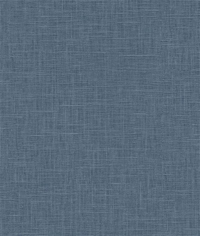 Seabrook Designs Myrna Linen Marine Blue Wallpaper