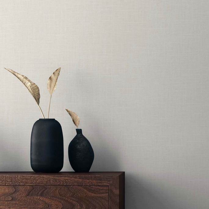 Seabrook Designs Myrna Linen Aspen Wallpaper image 2 of 2