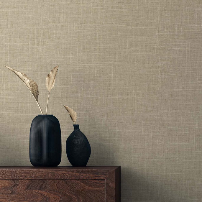 Seabrook Designs Myrna Linen Hemp Wallpaper image 2 of 2