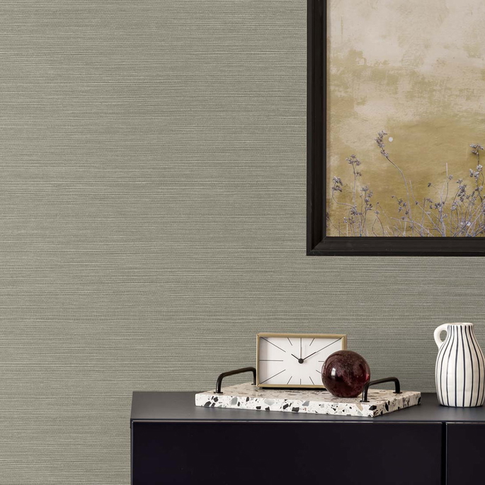 Seabrook Designs Seawave Sisal Rooibos Wallpaper image 2 of 2
