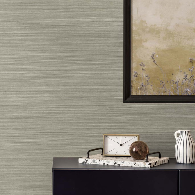 Seabrook Designs Seawave Sisal Yerba Wallpaper image 2 of 2