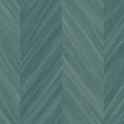 Seabrook Designs Chevron Wood Wintergreen Wallpaper