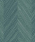 Seabrook Designs Chevron Wood Wintergreen Wallpaper