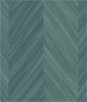 Seabrook Designs Chevron Wood Wintergreen Wallpaper