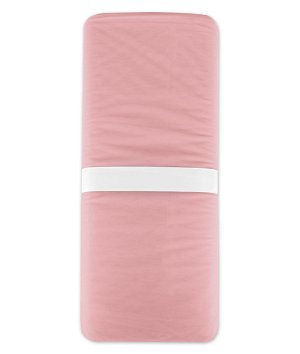 108 inch Rose Premium Tulle Fabric