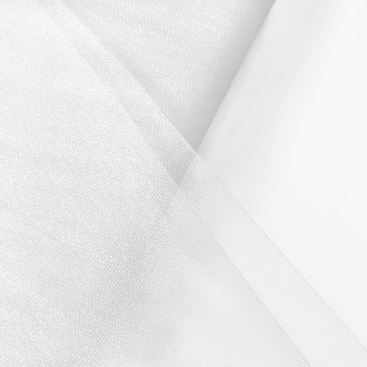 White Sparkle Tulle Fabric