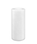 6" White Tulle - 25 Yards