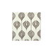 Lee Jofa Modern Tulip White/Chocolate Fabric