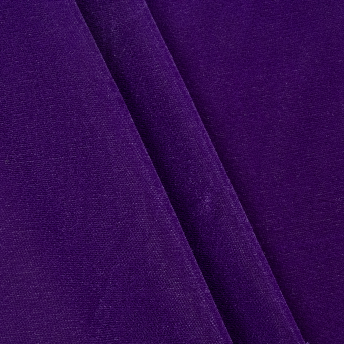 45" Purple Triple Velvet Fabric image 1 of 2