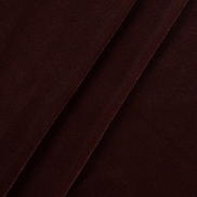 45" Brown Triple Velvet Fabric