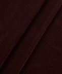 45" Brown Triple Velvet Fabric