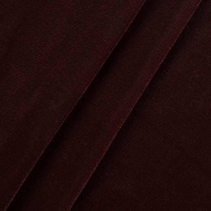 45" Brown Triple Velvet Fabric image 1 of 2