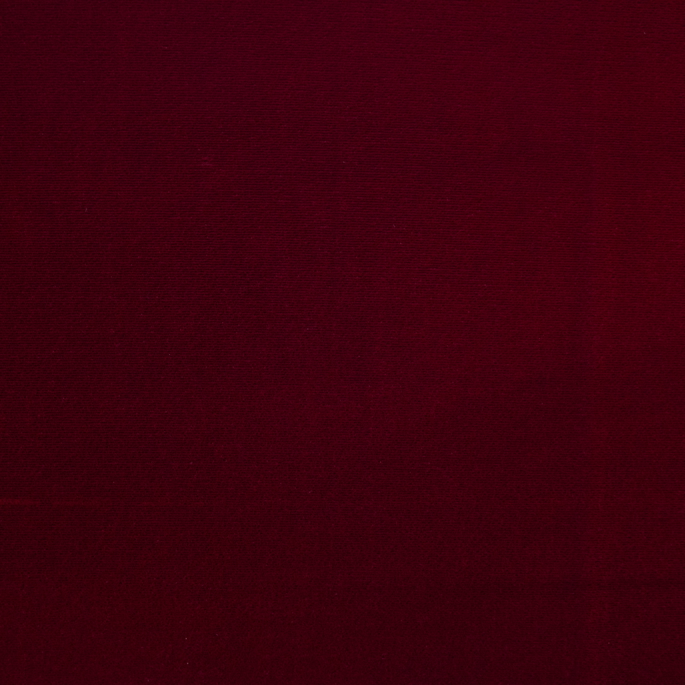 45" Burgundy Triple Velvet Fabric image 2 of 2