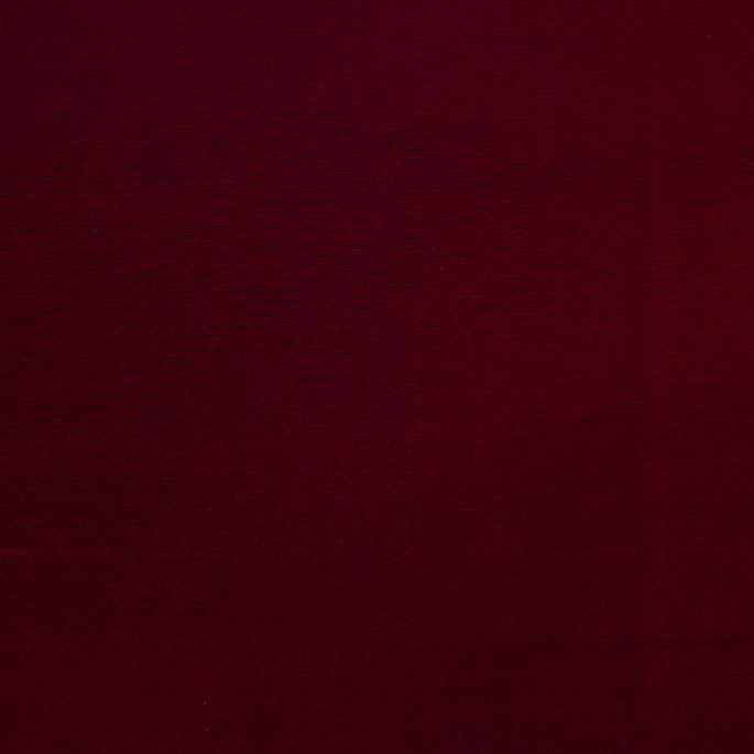 45" Burgundy Triple Velvet Fabric image 2 of 2