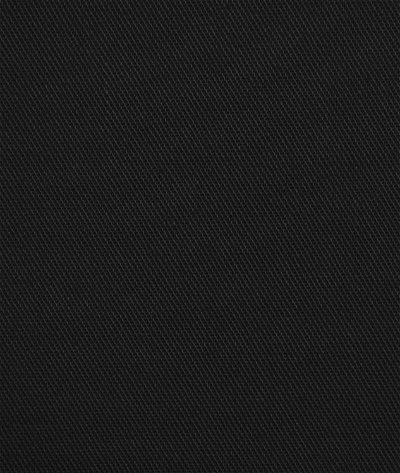 Black Poly Cotton Twill Fabric