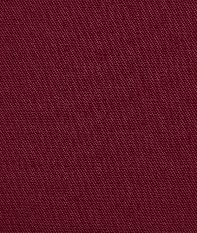 Burgundy Poly Cotton Twill Fabric
