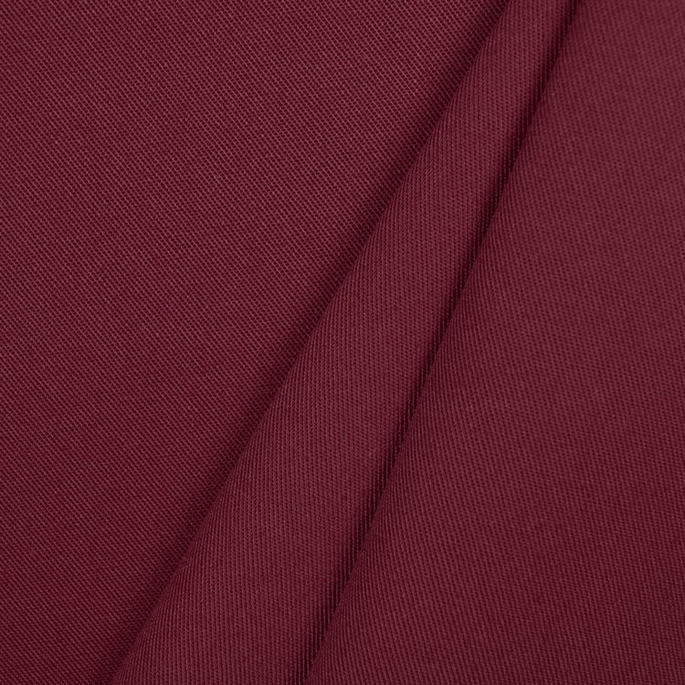 Burgundy Poly Cotton Twill Fabric image 2 of 2