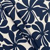 Premier Prints Outdoor Twirly Deep Blue Fabric - Image 3