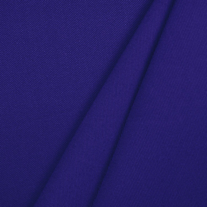 Galaxy Blue Poly Cotton Twill Fabric image 2 of 2