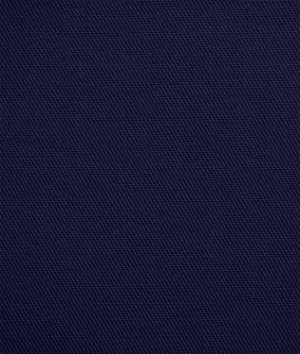 海军蓝色聚棉斜纹织布面料