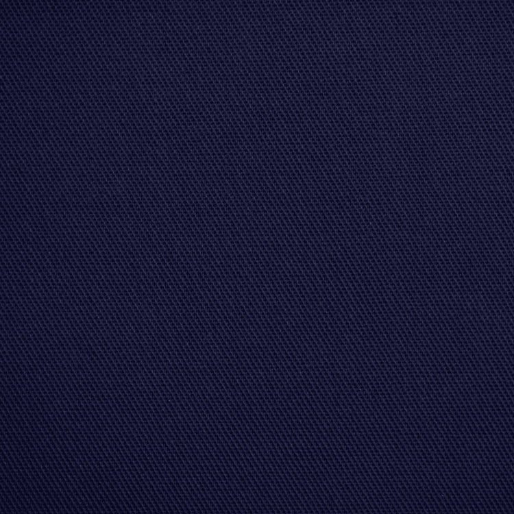 Navy Blue Poly Cotton Twill Fabric