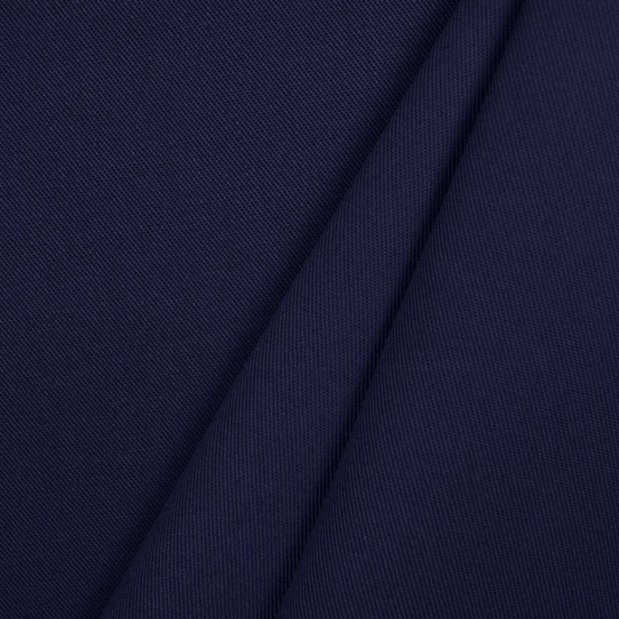 Navy Blue Poly Cotton Twill Fabric image 2 of 2
