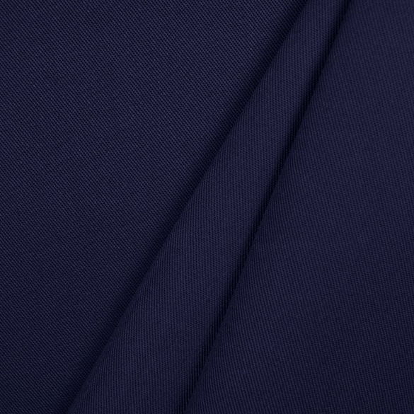 Navy Blue Poly Cotton Twill Fabric | OnlineFabricStore