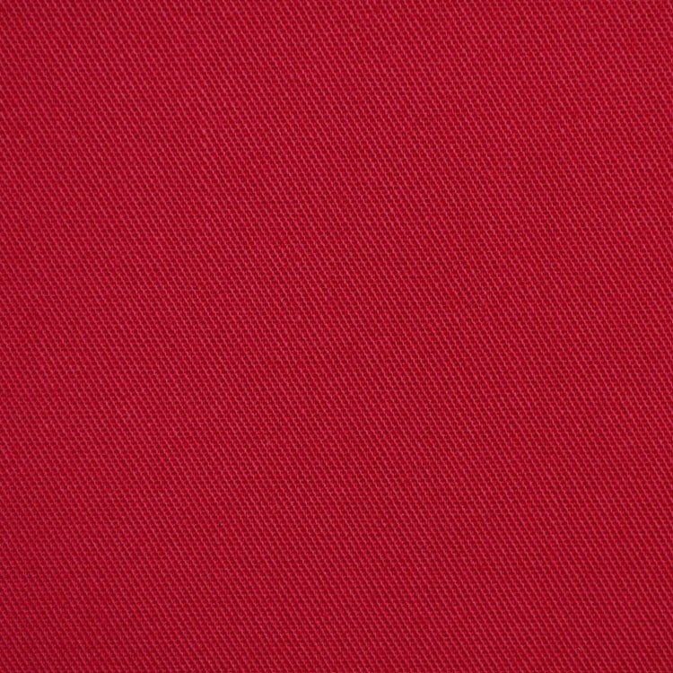 Polycotton Twill Red Twill Work-wear Scrubs Overall Tabling Fabric 150 cm wide 