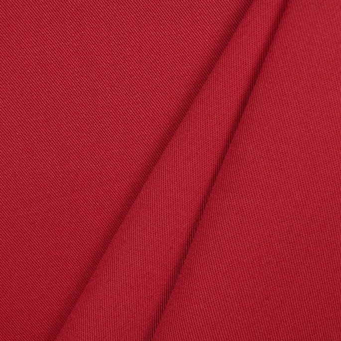 Red Poly Cotton Twill Fabric image 2 of 2