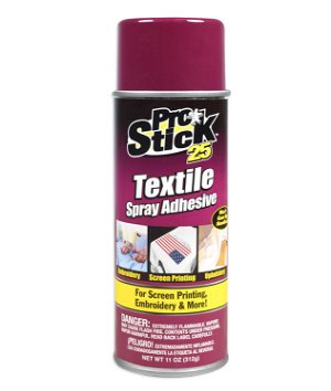 Pro Stick 25纺织品喷雾粘合剂- 11盎司