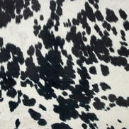 Morgan Fabrics Udder Madness Cow Micro Velvet Domino Fabric