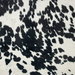 Morgan Fabrics Udder Madness Cow Micro Velvet Domino Fabric