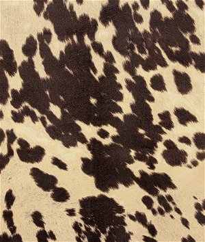 Morgan Fabrics Udder Madness Cow Micro Velvet Milk Fabric