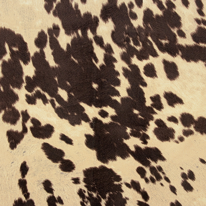 Morgan Fabrics Udder Madness Cow Micro Velvet Milk Fabric image 1 of 2