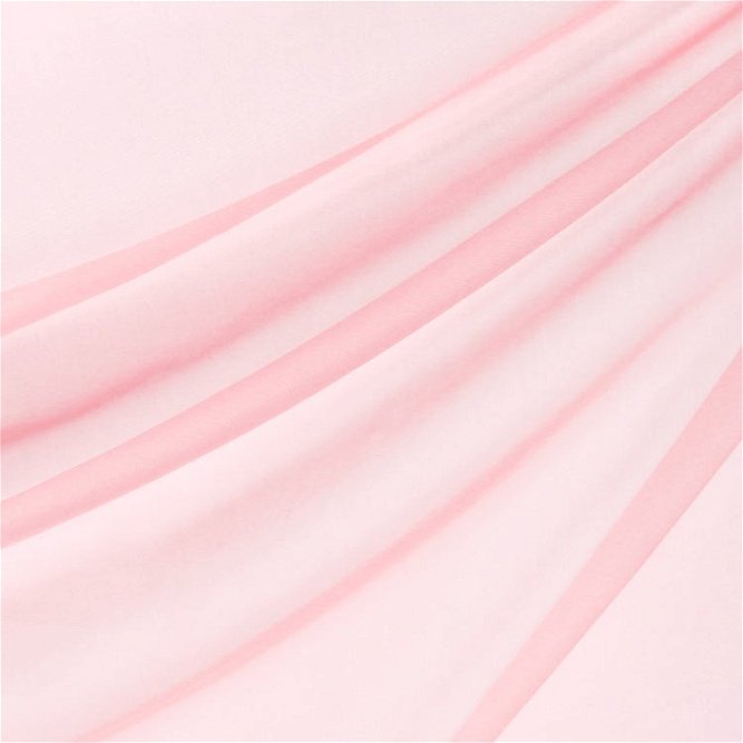 118 Inch Light Pink Voile Fabric