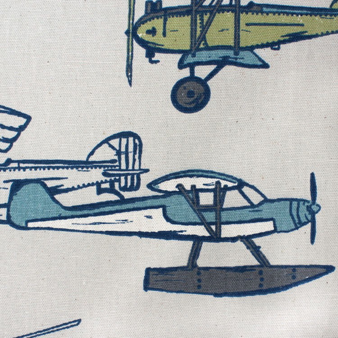 Premier Prints Vintage Air Felix/Natural Canvas Fabric image 2 of 4
