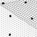 Black Dotted Russian Netting Fabric