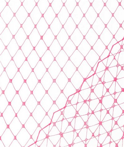 Pink Netting & Mesh Fabric & Supplies