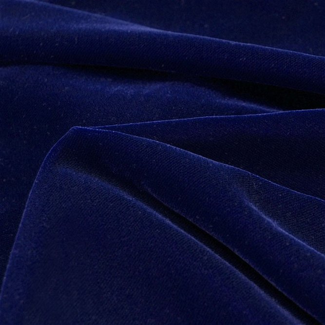 Fairvel Blue Flame Micro Velvet Fabric