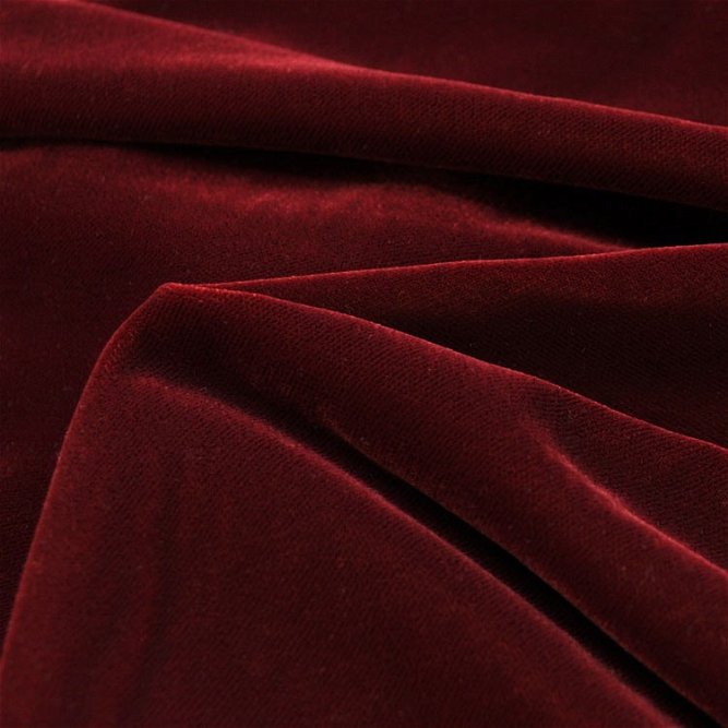 Fairvel Christmas Red Micro Velvet Fabric