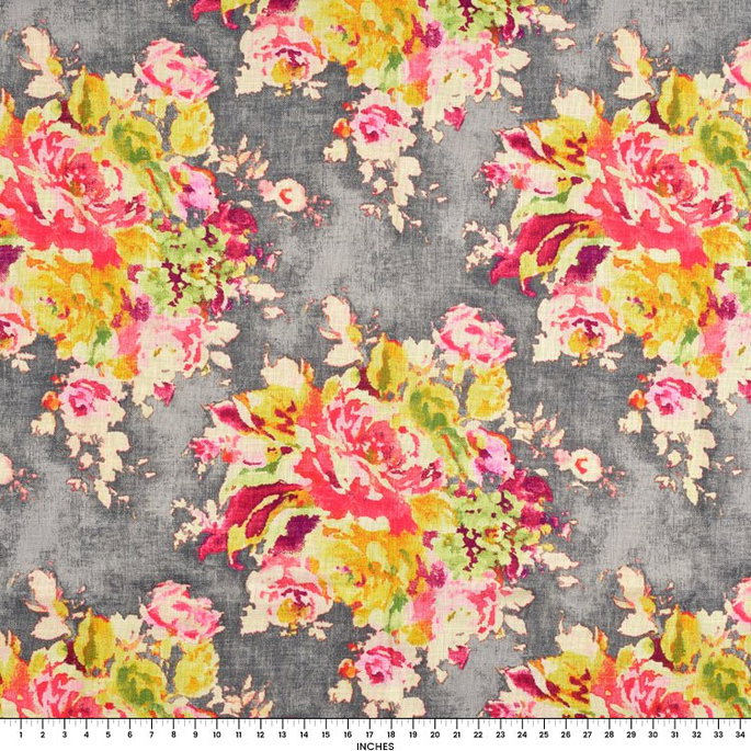Covington Venus Charcoal Fabric image 4 of 4