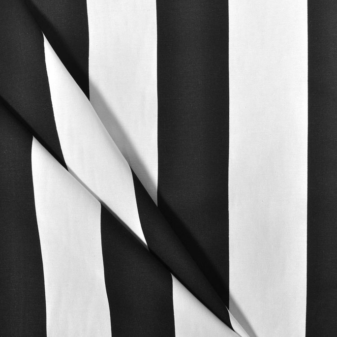 Premier Prints Vertical Black/White Canvas Fabric image 3 of 5