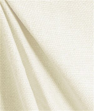 9.1 Oz Ivory Basketweave Linen Fabric